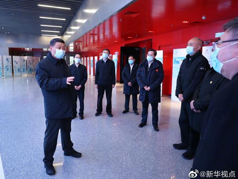 習(xí)近平考察北京冬奧會、冬殘奧會籌辦工作